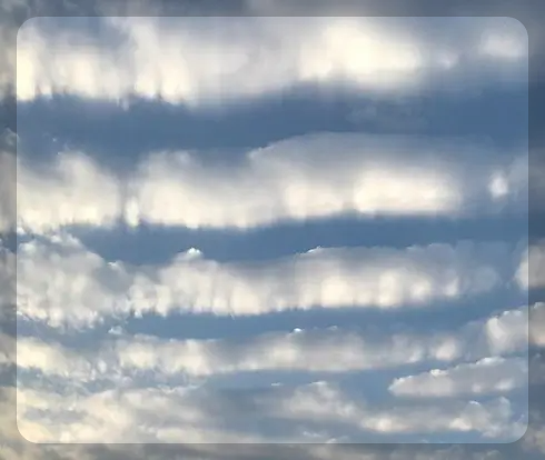 지진운 구름 모양