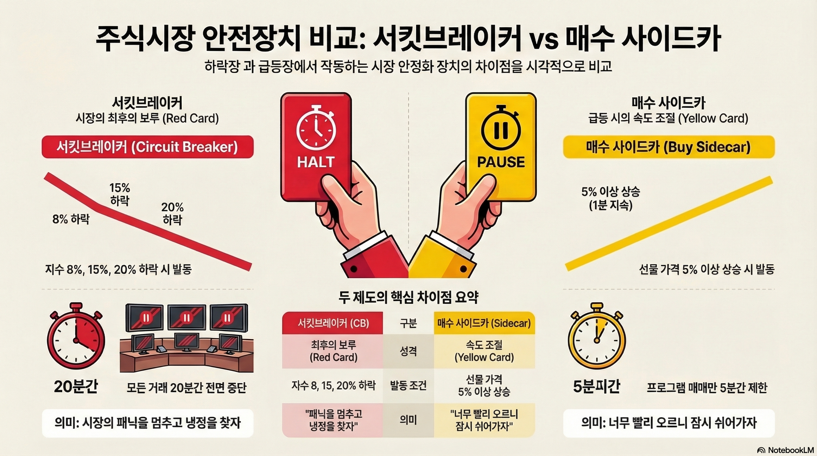 서킷브레이커와 매수 사이드카