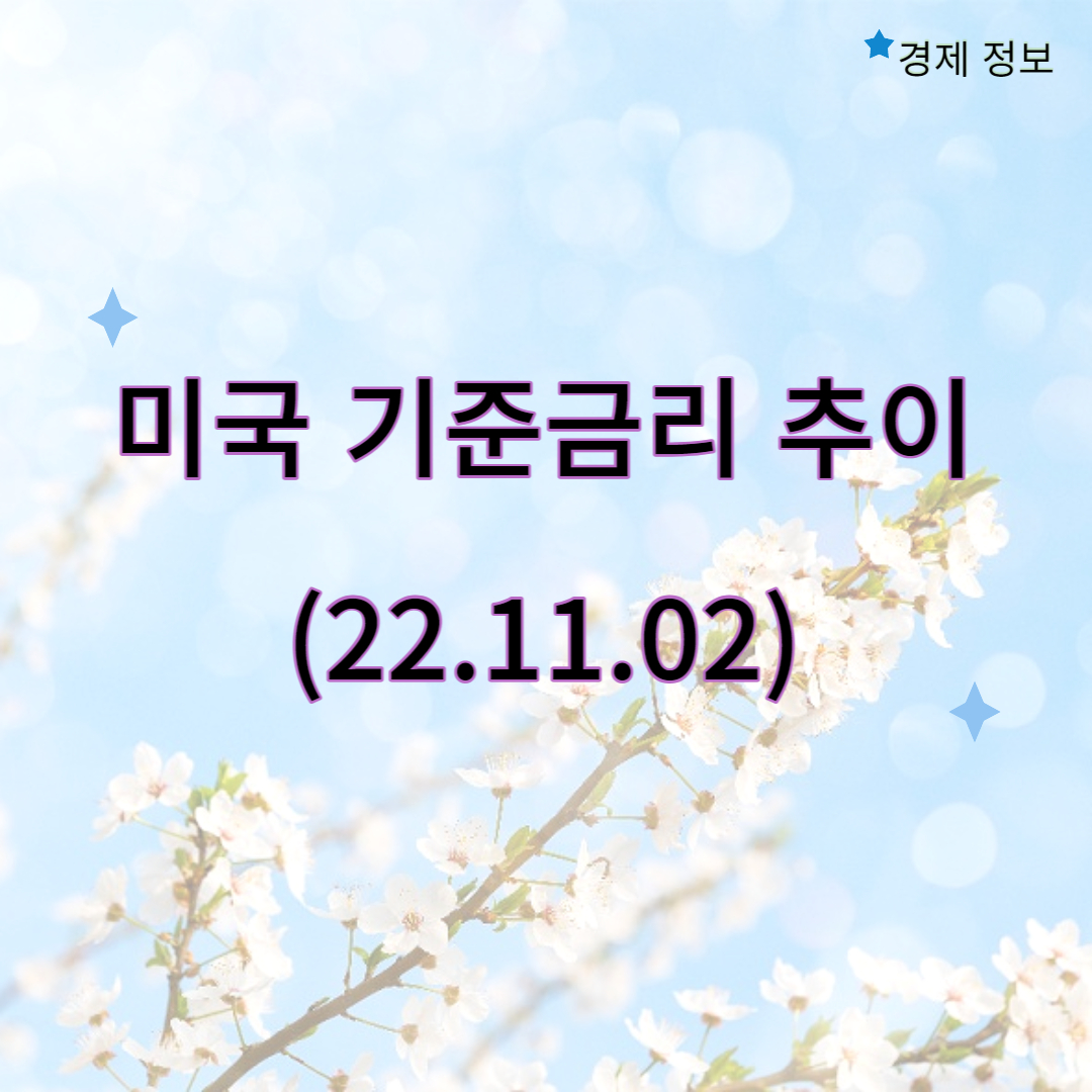 미국 기준금리 추이