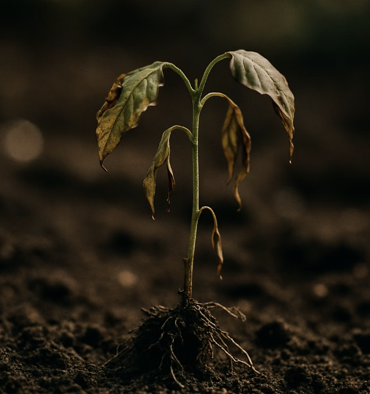 작물의 뿌리를 위협하는 반갑지 않은 손님
