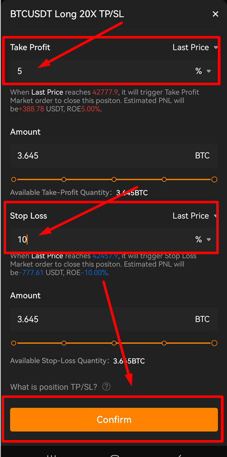 오렌지 엑스에서 모바일로 비트코인 선물 거래하는 방법