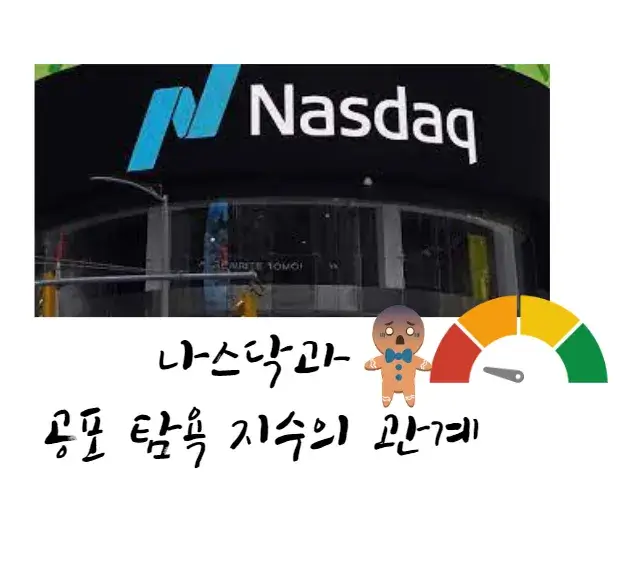 나스닥과-공포-탐욕-지수-관계