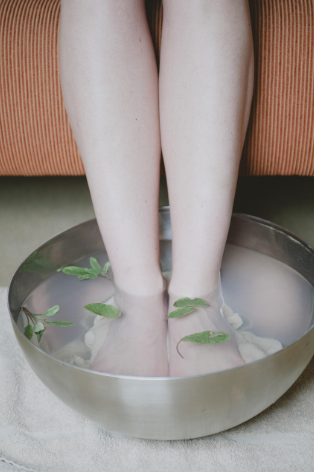 자기 전에 발을 따뜻하게 했을 뿐인데