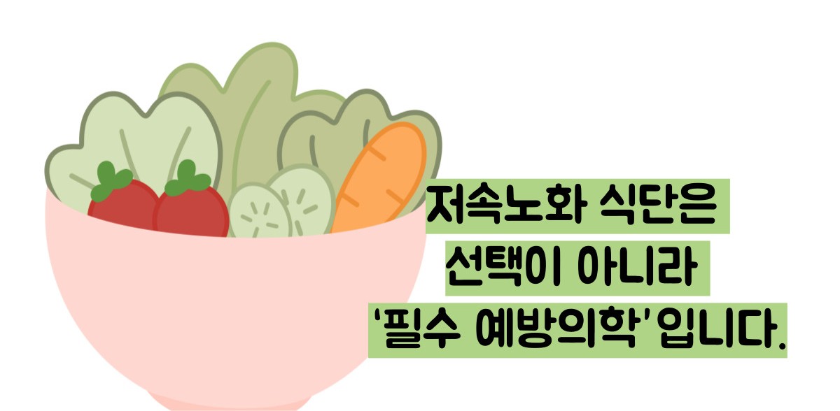 저속노화 식단