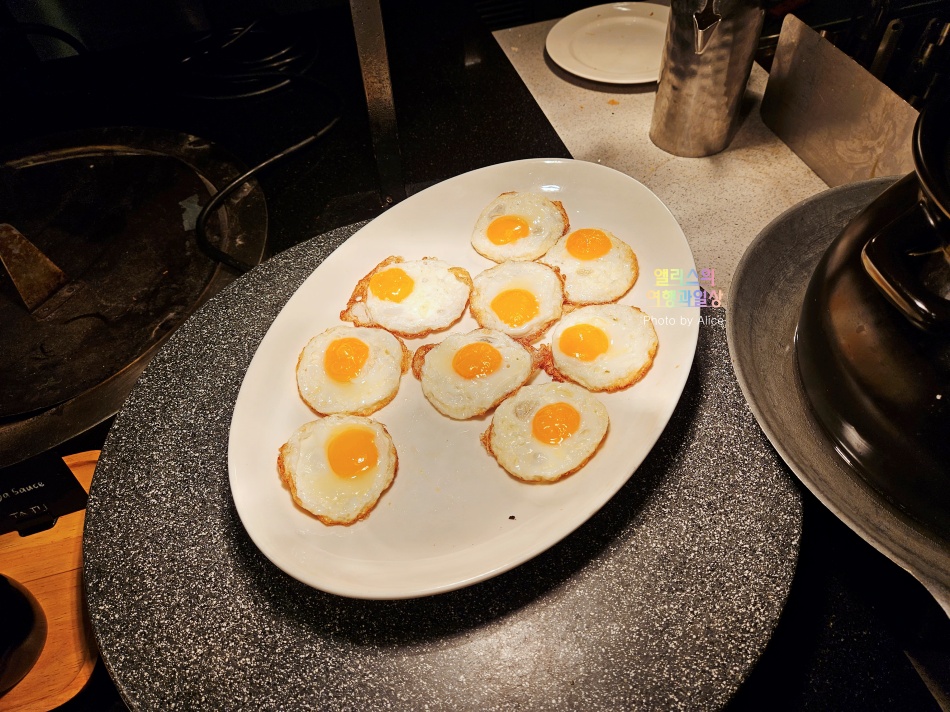 샹그릴라 탄중아루 코타키나발루 리조트 조식 메뉴 후기 - 대만족