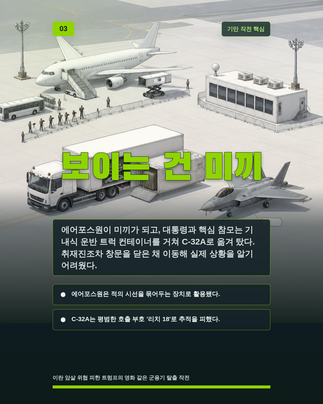 보이는 건 미끼