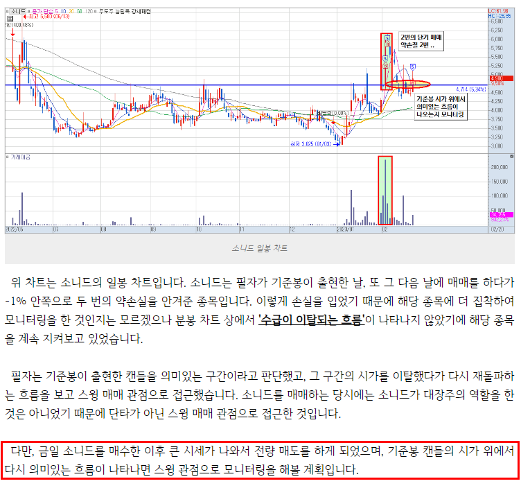 소니드 포스팅