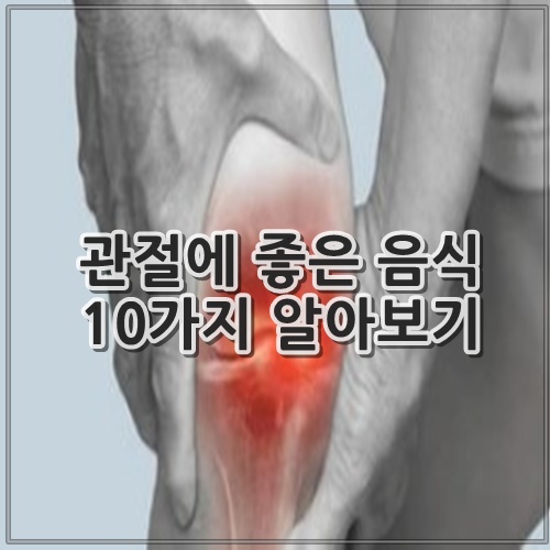 관절에 좋은 음식 10가지 알아보기