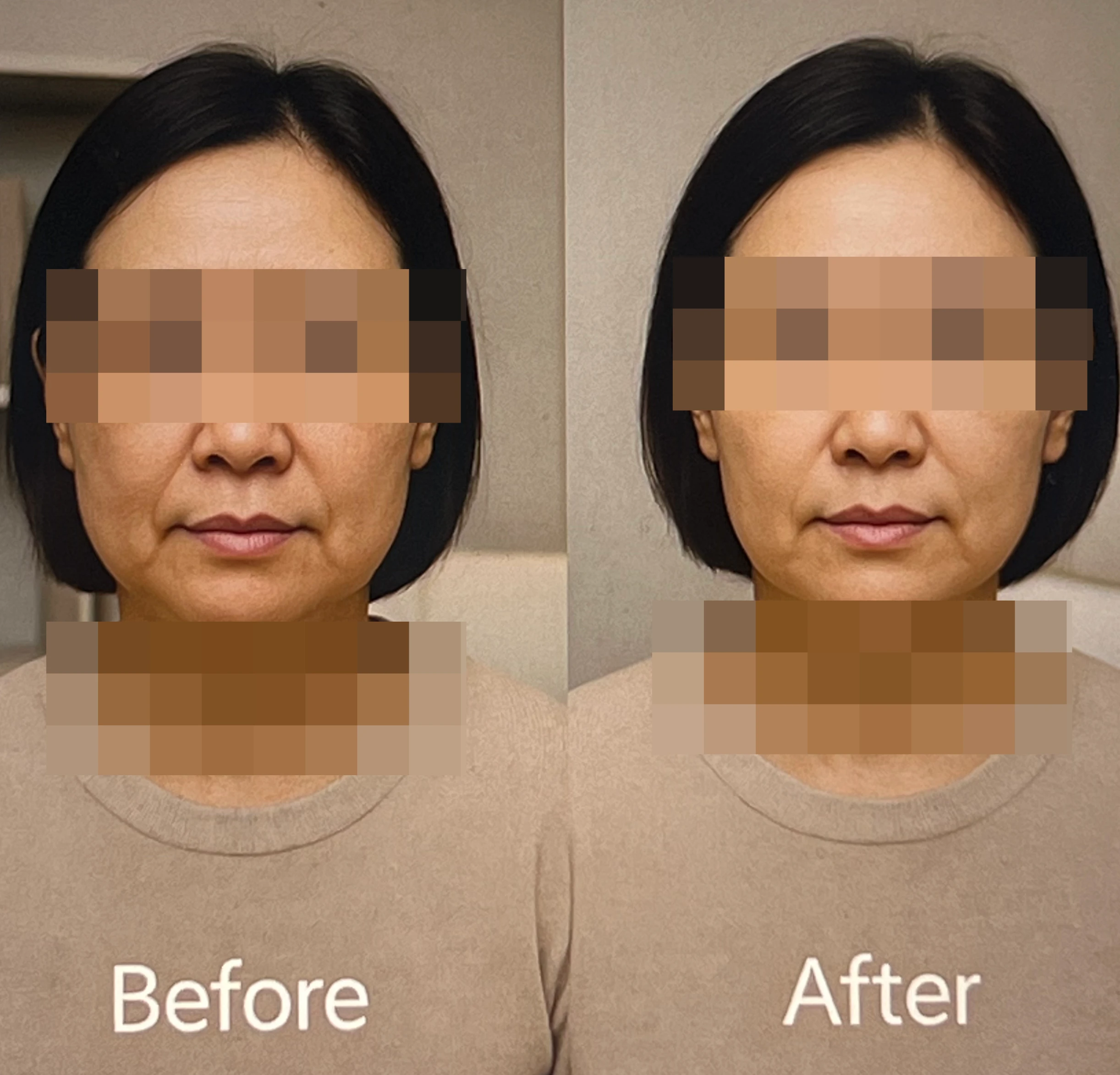 불독살-없애는법-리프팅-시술-전후사진