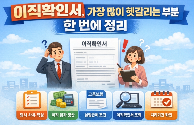 2026 이직확인서 확인방법 총정리, 조회부터 처리기간까지 한 번에