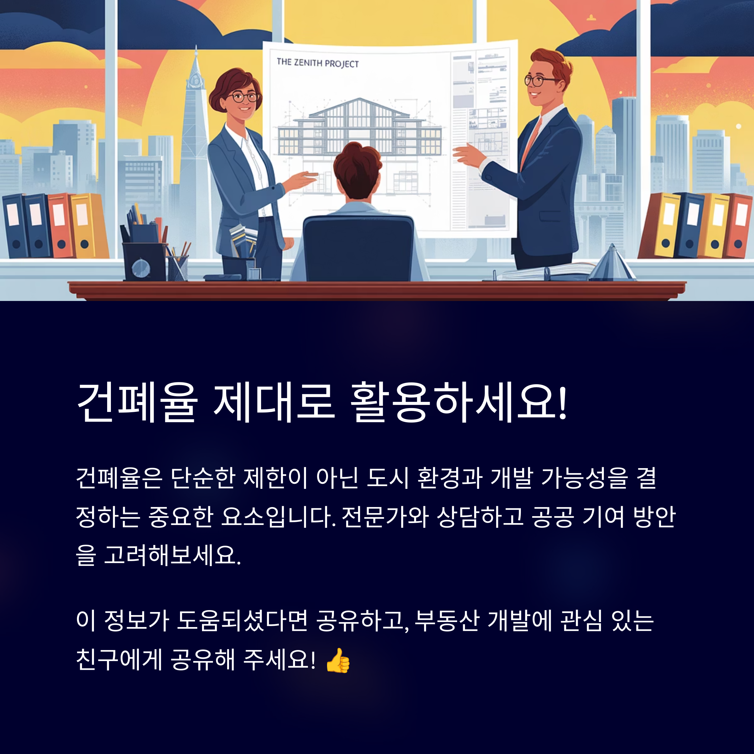 건폐율 제대로 활용하세요