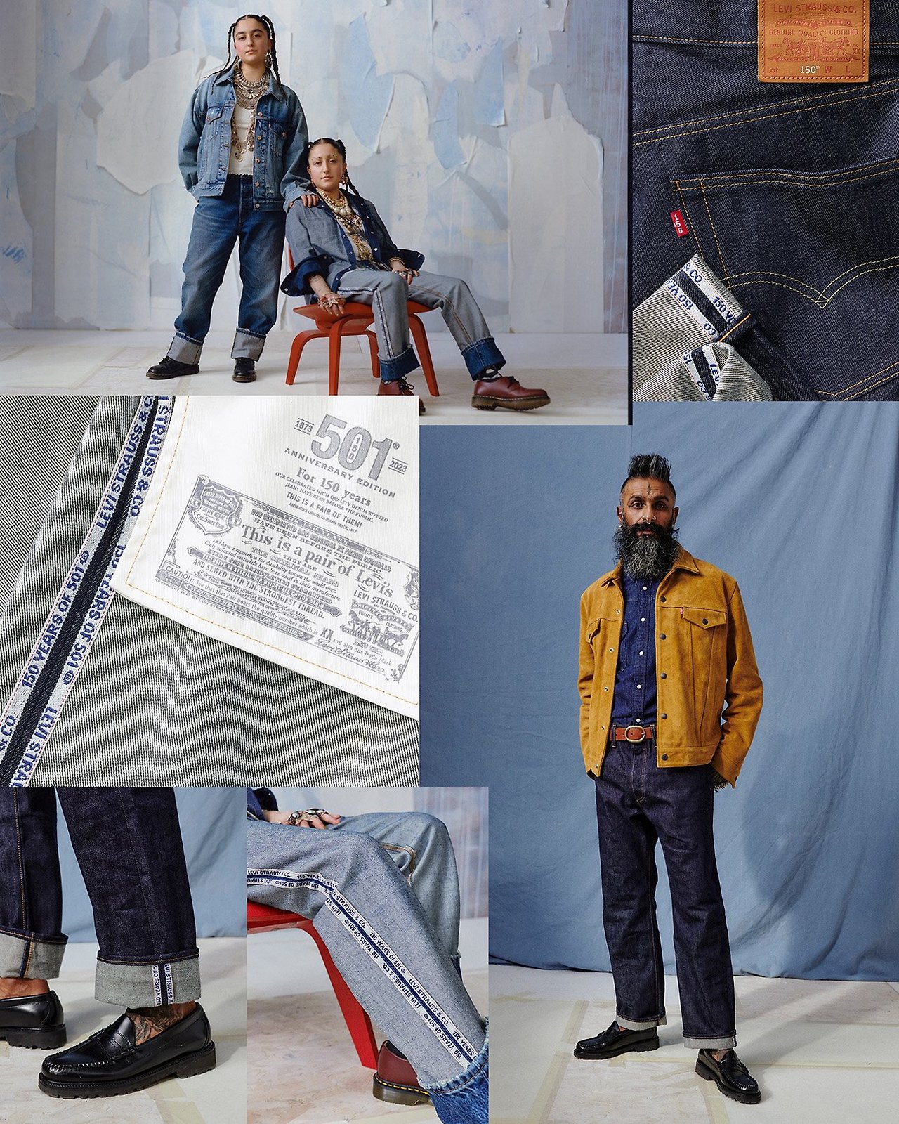 리바이스 501 청바지