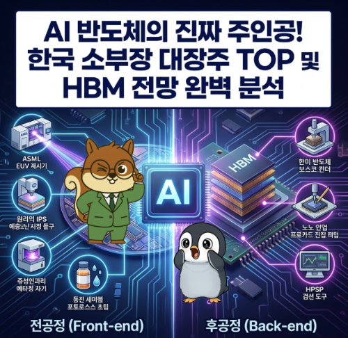 AI 반도체의 진짜 주인공 한국 소부장 HBM 완벽 분석