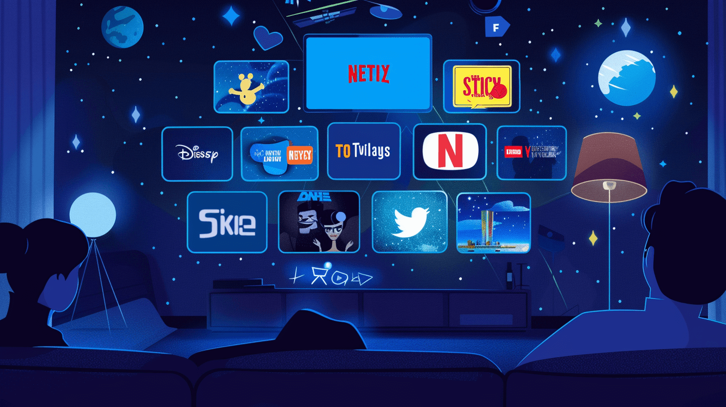 스트리밍-프로그램들-로고-이미지