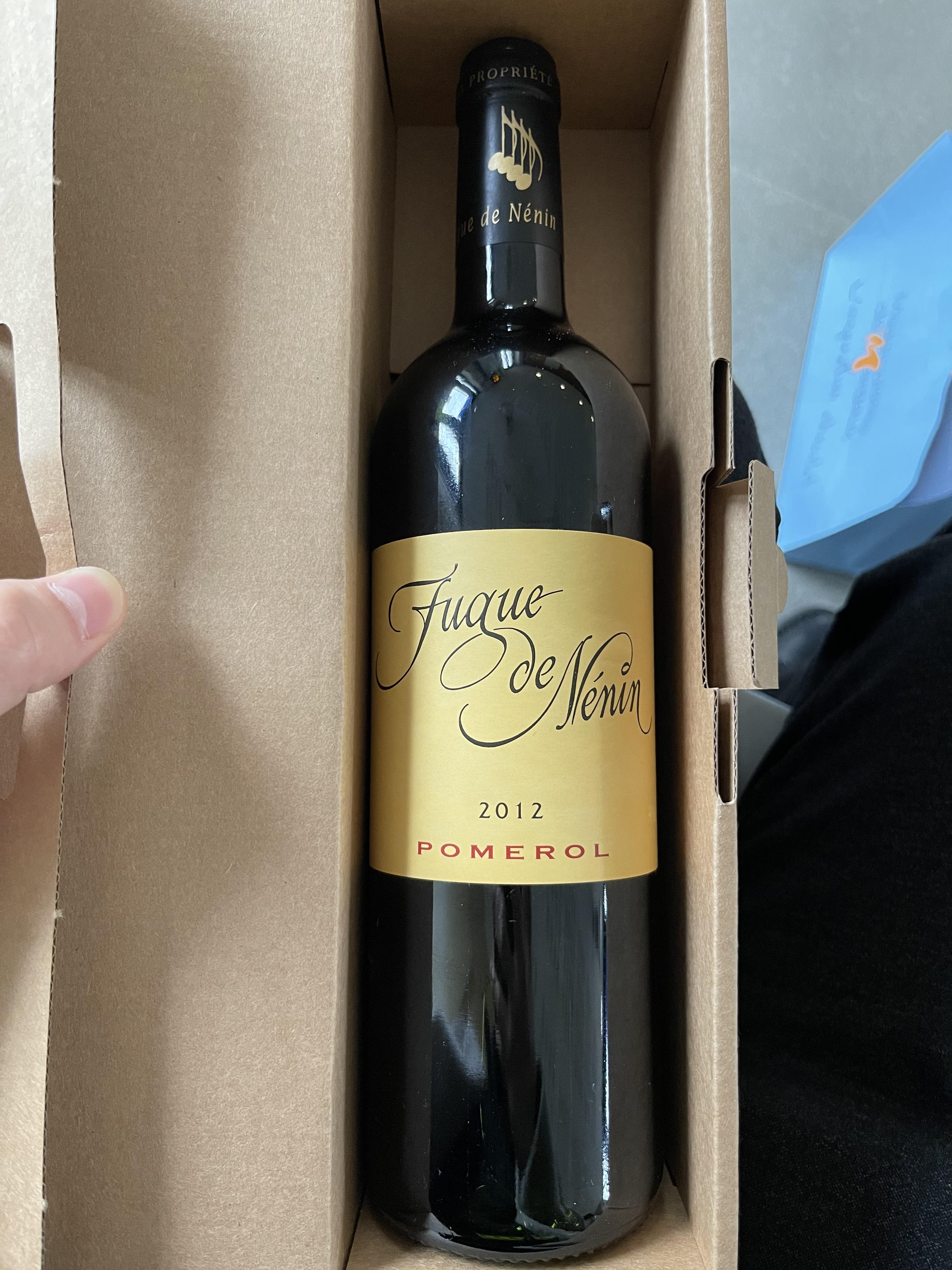 Fugue de N&eacute;nin 2012 Pomerol