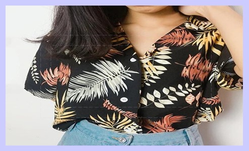 보헤미안 스타일 블라우스