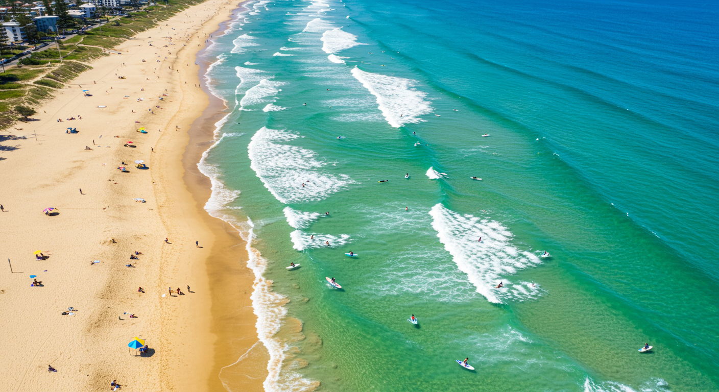 골드코스트 해변