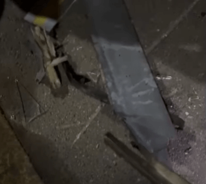 우크라이나 드론 잔해