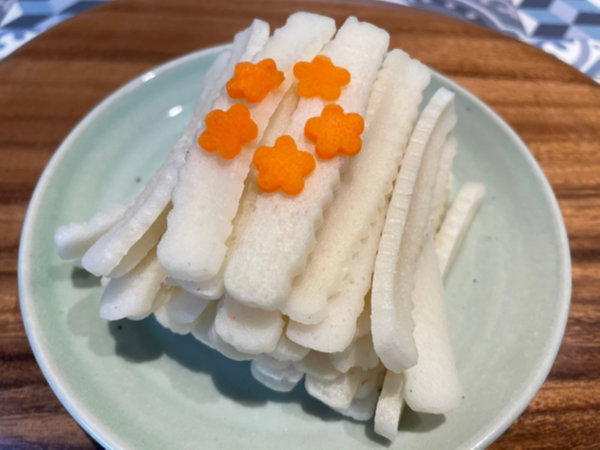 건강한 아침 식사 - 부산태영어묵 찐어묵 슬라이스