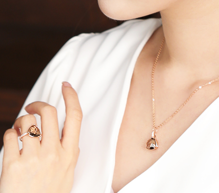 스모키 쿼츠의 가공 및 세팅 방법