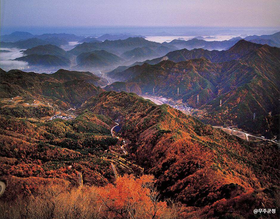 무주 덕유산 국립공원 적상산 단풍