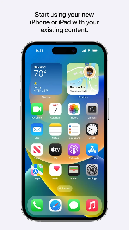 iOS로 이동 어플, 안드로이드(Android) 기기에서 콘텐츠를 iOS 이동하기