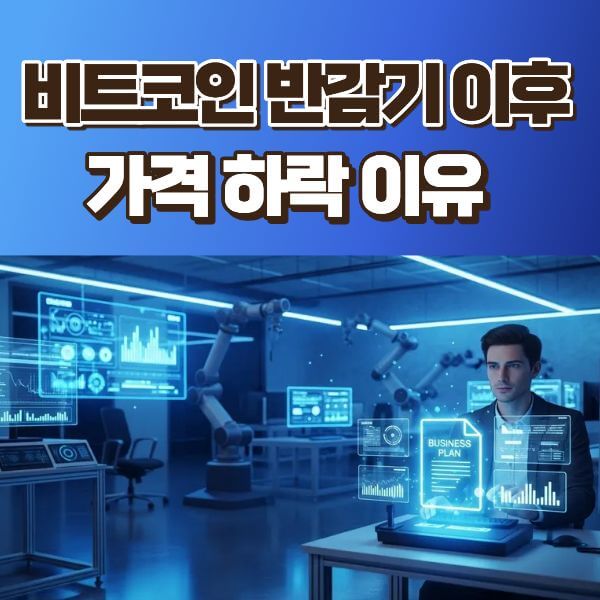 비트코인 반감기 이후 가격 하락 이유