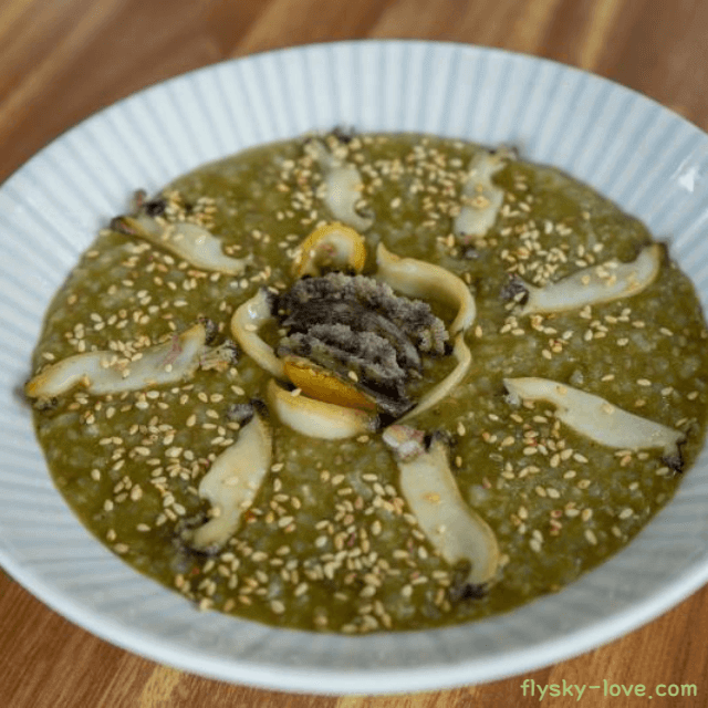 전복 내장죽