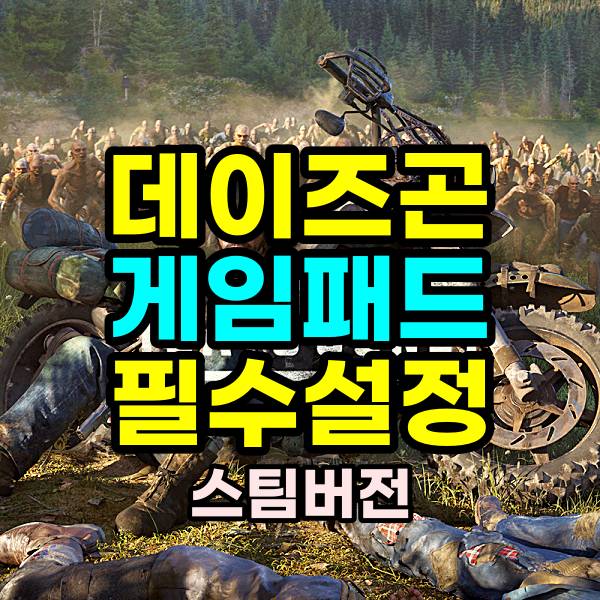 데이즈곤 게임패드 카메라 조작감