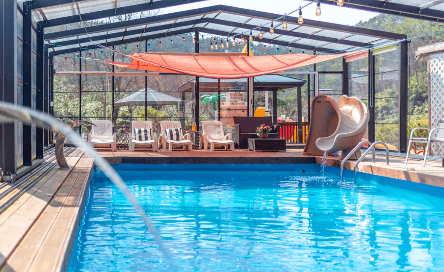 에코하임펜션-사계절풀장