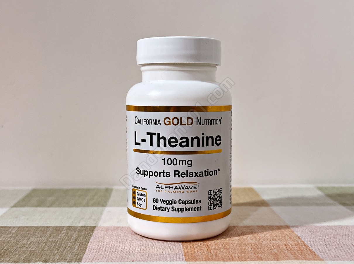 캘리포니아 골드 뉴트리션 L-테아닌 100mg, 60 베지 캡슐 (CALIFORNIA GOLD NUTRITION L-Theanine, 100mg, 60 Veg Caps)