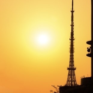 남산 팔각정 일출