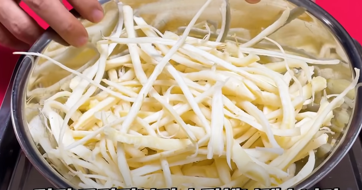 도라지오이무침 맛있게만드는법