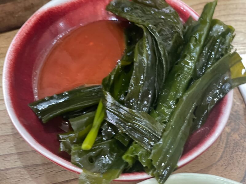 천안 서북구 로컬 가성비 맛집 한일한정식 - 물미역