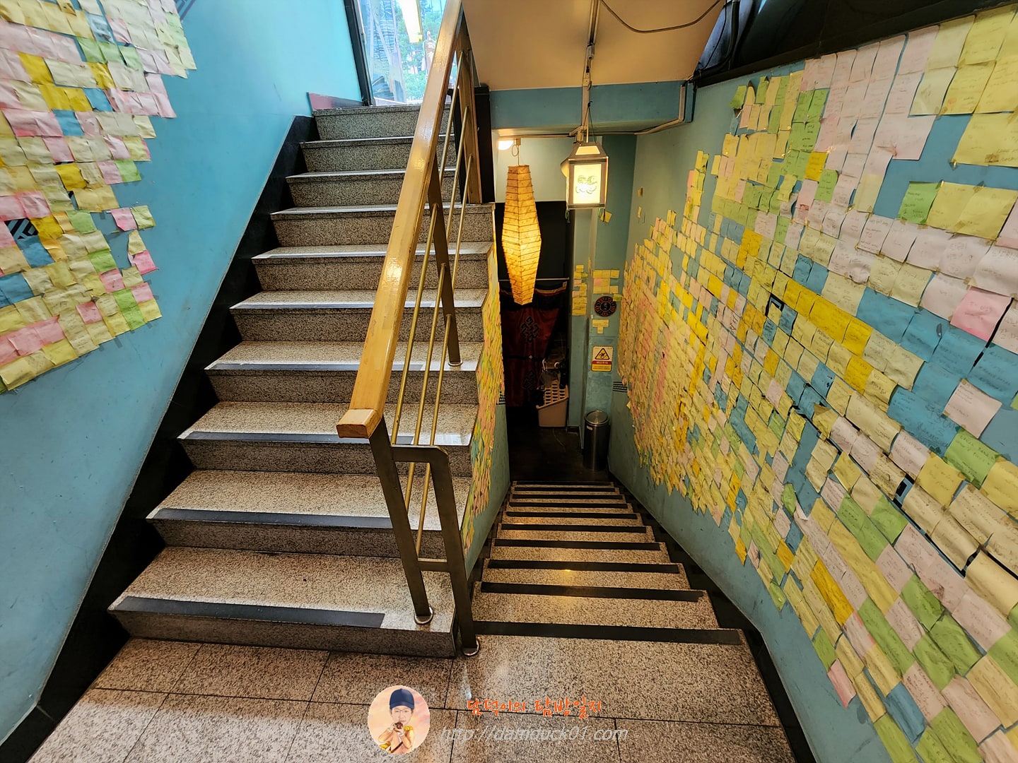 포탈라레스토랑 종로점 내려 가는 길