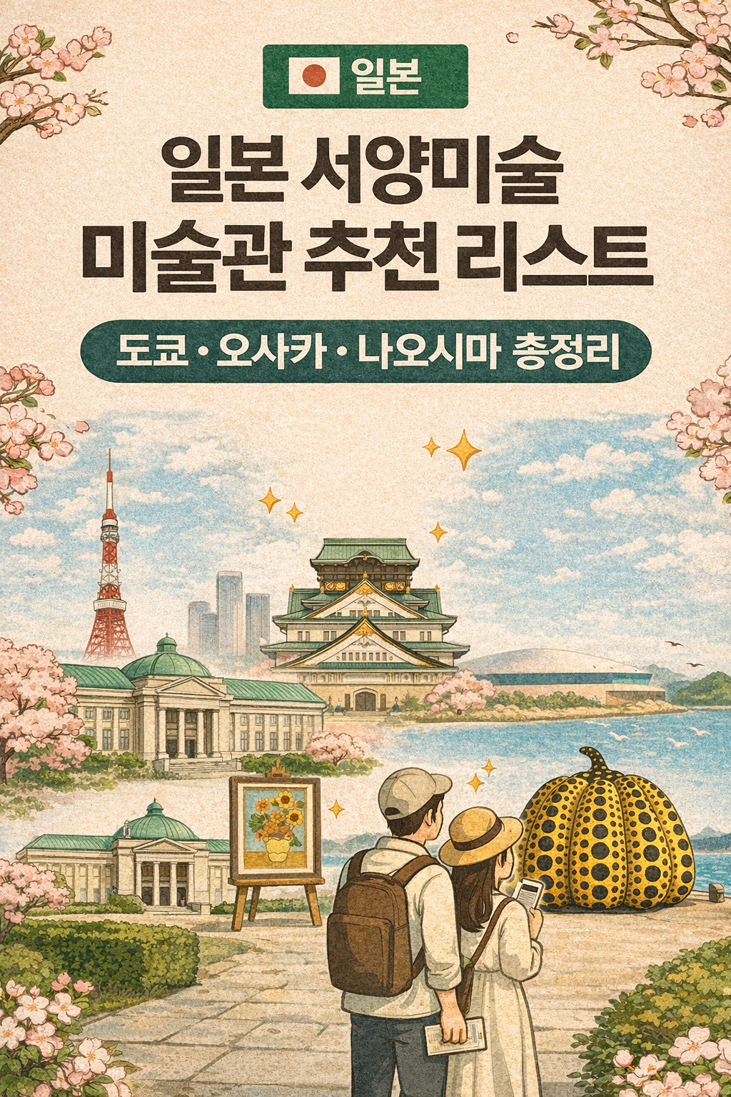 일본 서양미술 미술관 추천 리스트|도쿄·오사카·나오시마 총정리