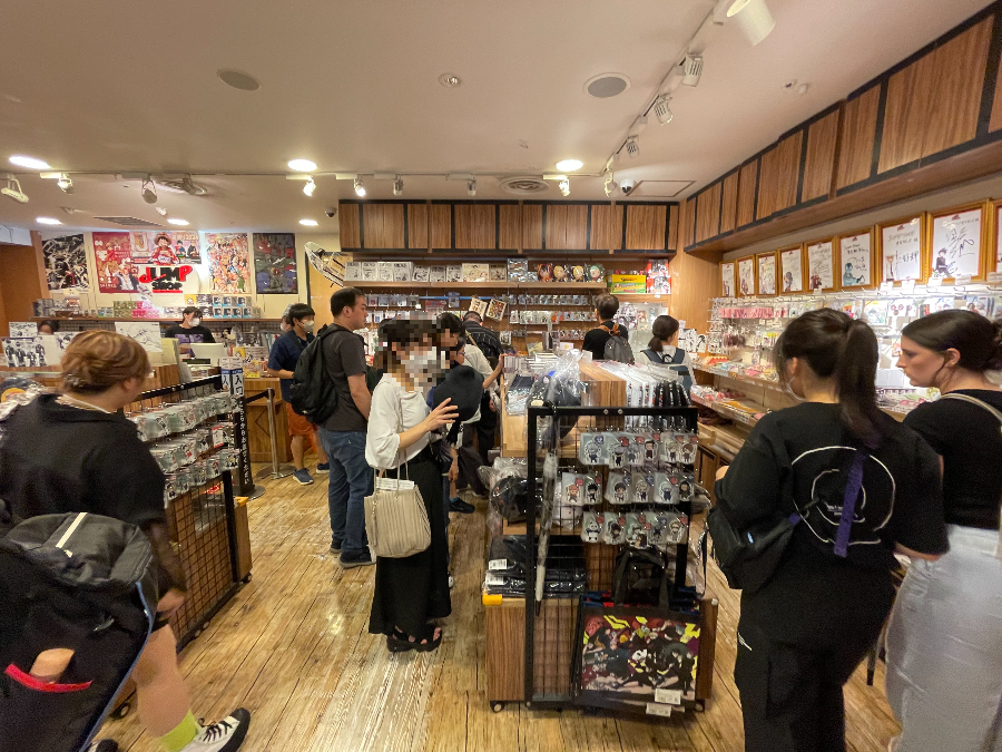 도쿄역 캐릭터 스트리트 점프코믹스