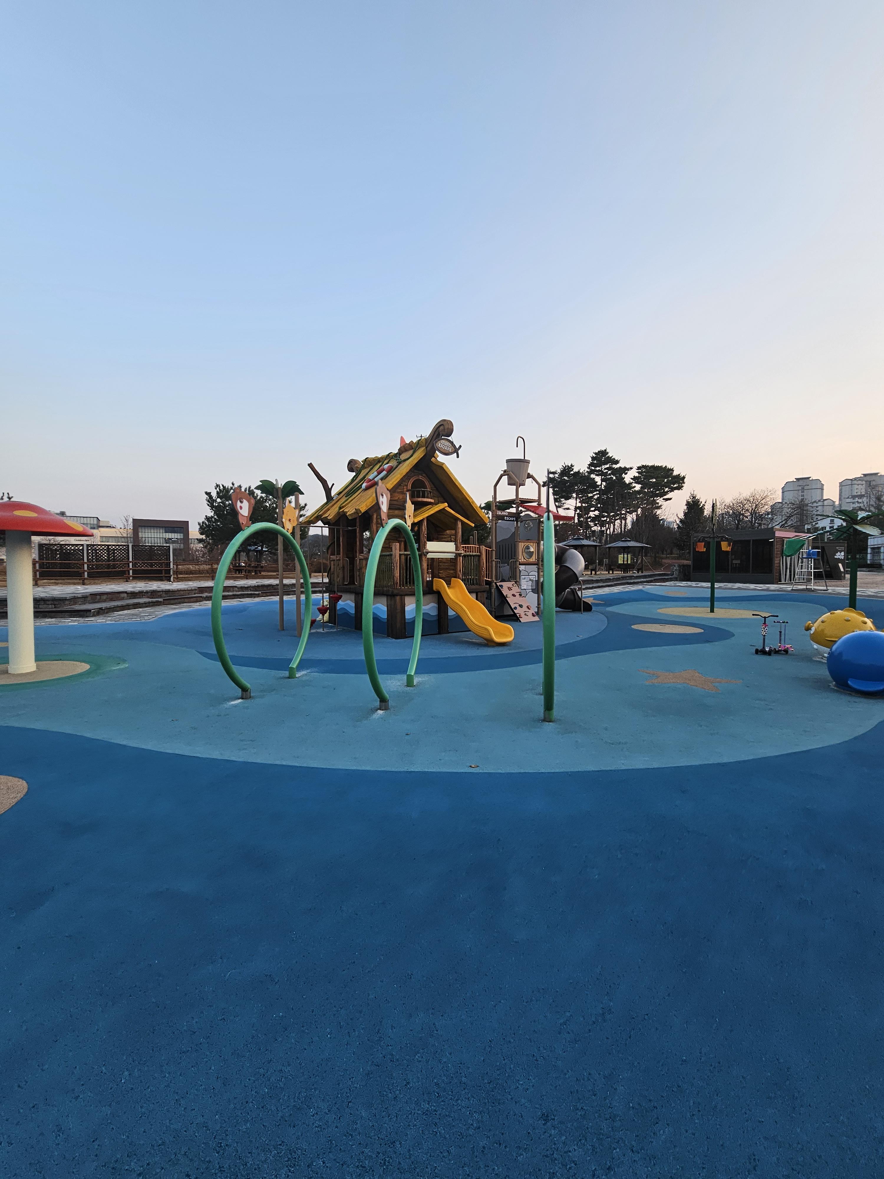 관평동 눈썰매장