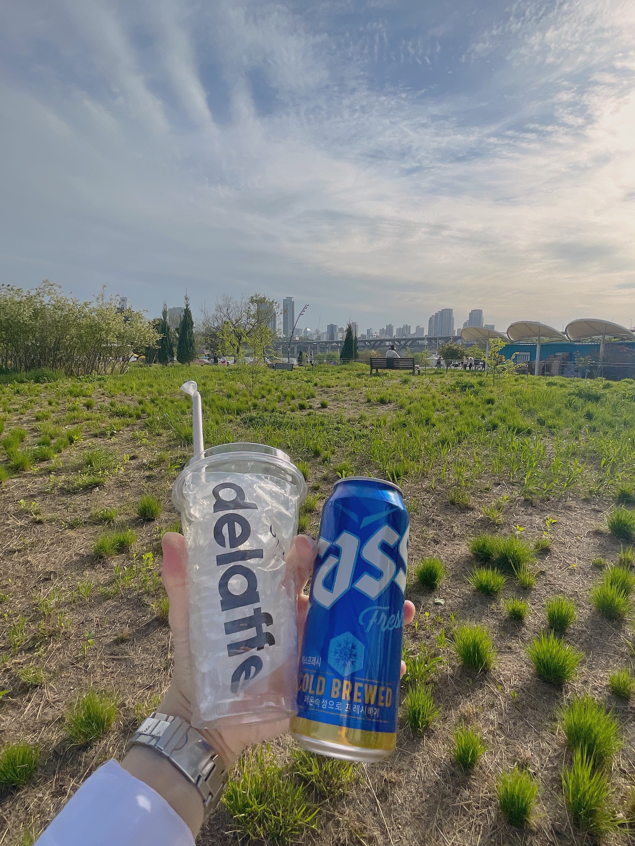 뚝섬 한강 공원 맥주