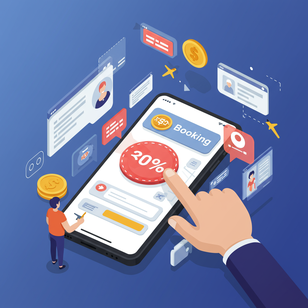 참여 온라인 여행사 앱을 통해 간편하게 쿠폰을 발급받으세요!