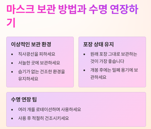 유통기한 지난 마스크,마스크팩 활용법(사용법)!!