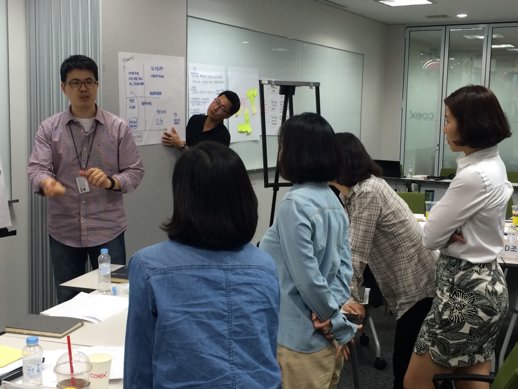 코엑스 실무자를 대상으로 '전략적 사고와 기획력 (심화과정)' 강의