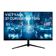 빅트랙 FHD 리얼 75Hz 커브드 게이밍 모니터 블랙, 68.58cm, 27CM7501