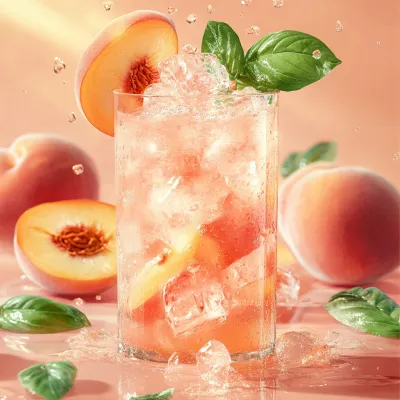 복숭아 디톡스 주스5