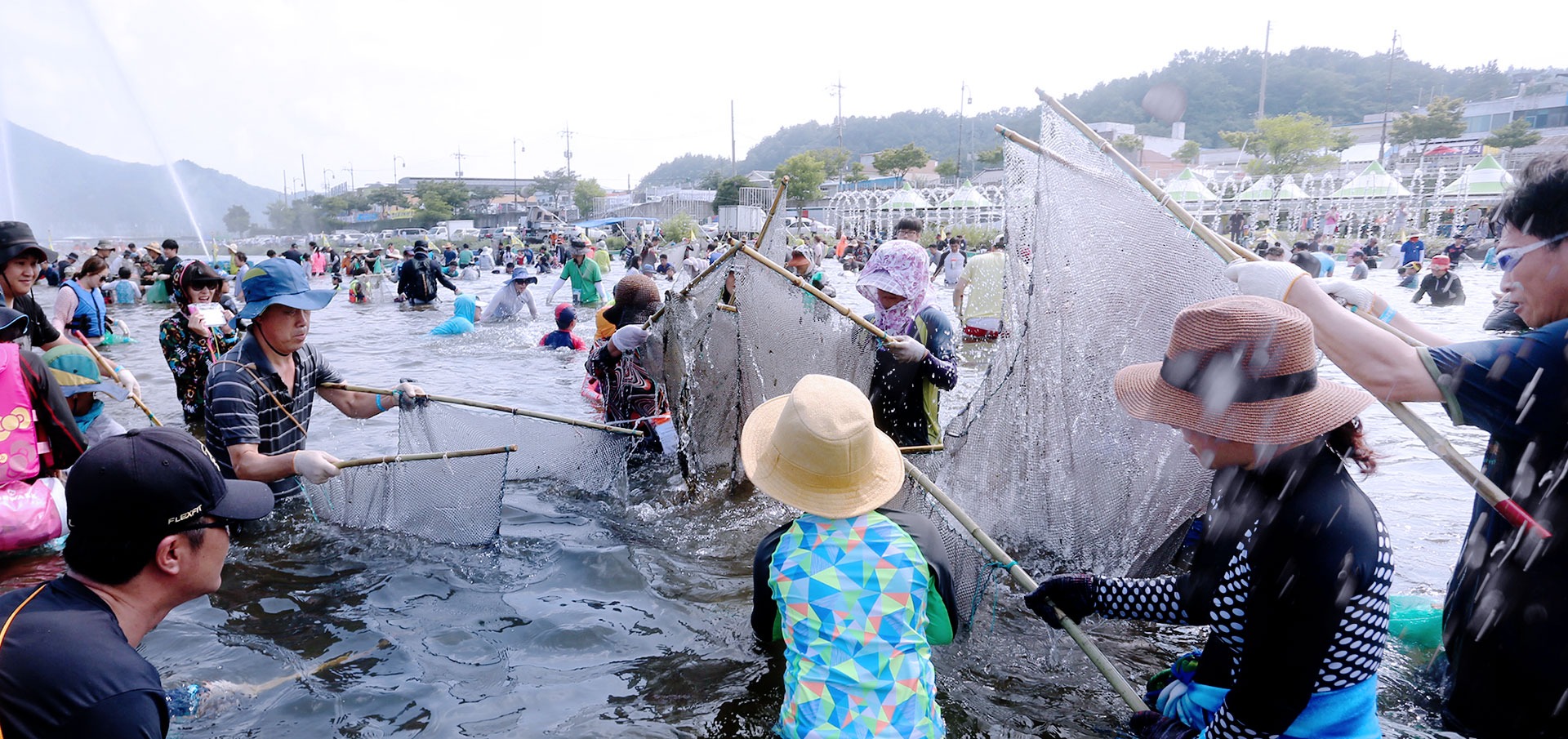 정남진 장흥 물축제