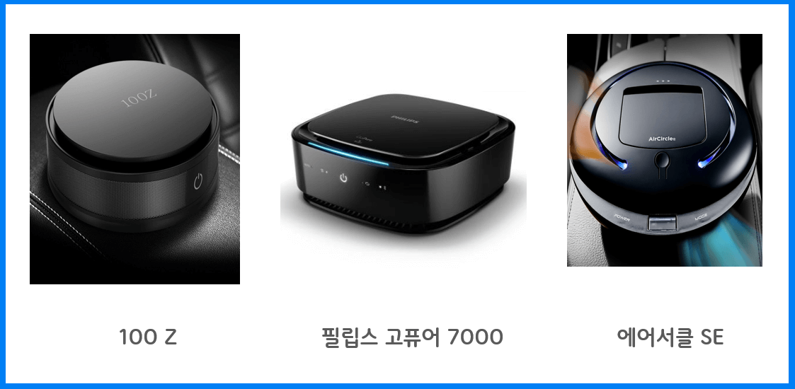 차량용 공기청정기 제품 디자인 1