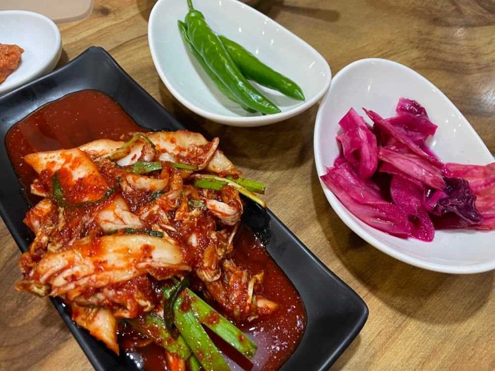 제주도-중문-맛집-이드레국수-후기-김치