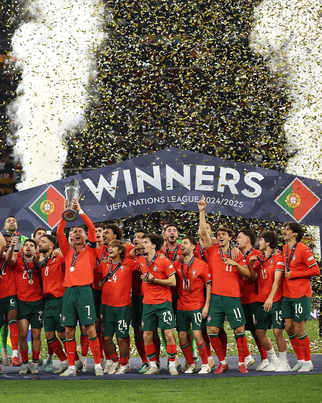 호날두 네이션스리그 우승