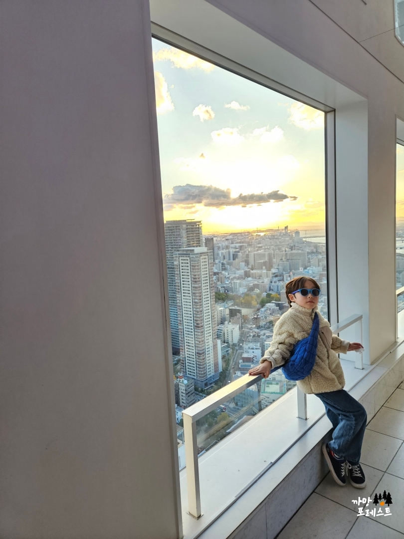 오사카 우메다 공중정원 정상