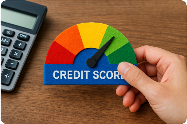 신용 점수 관리와 상승 이미지